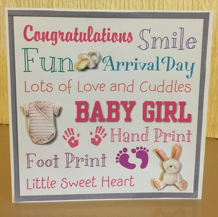 New Baby Girl by Carole McGregor