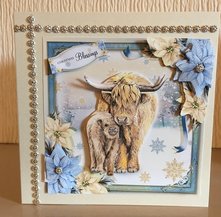 The Christmas Highland Cows by Carole McGregor