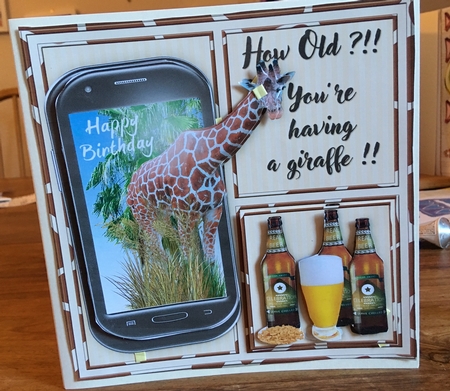 Having A Giraffe Male Birthday Mini Kit by Carole McGregor
