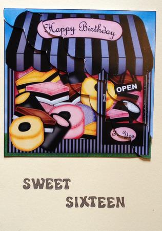 8 x 8 the Little Licorice Shop Scalloped Corner Kit by Carole McGregor