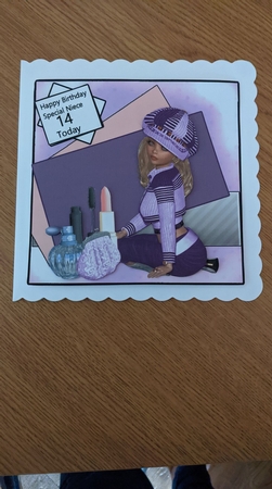 Teenage Girl Birthday or other occasions #21- Age 16 to 19 by Carole Vater