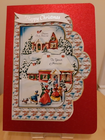 From Our House to Yours Vintage Scalloped by Caroline Curran