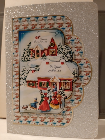 From Our House to Yours Vintage Scalloped by Caroline Curran