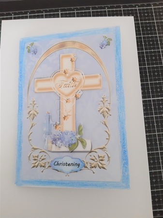 Gold Cross - Boy -male Religious Celebrarions Sbs by Caroline Curran