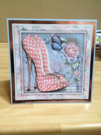 The Eccentric Pink Shoes by Caroline Davy