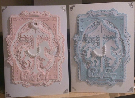 Carousel Horse Topper by Caroline Durnell