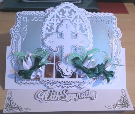 With Sympathy Fancy Topper by Caroline Durnell