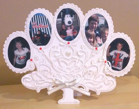 Family Tree Frame Card by Caroline Durnell