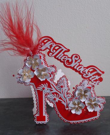 If the Shoe Fits Card by Caroline Durnell