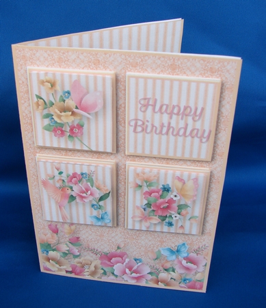 Summer Wings - Squares Card Mini Kit by Carolyn Norris