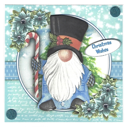 7x7 George the Gnome by Carolyn Norris