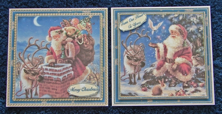 Christmas Cheers (Blue) Bumper Kit #1 No Flowers** by Carolyn Norris