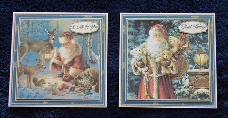 Christmas Cheers (Blue) Bumper Kit #1 No Flowers** by Carolyn Norris