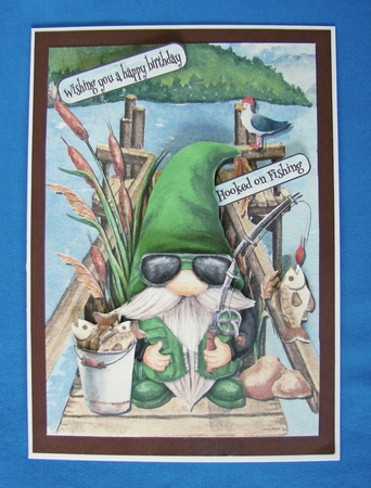 Hooked on fishing by Carolyn Norris