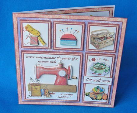 Sampler Sewing by Carolyn Norris