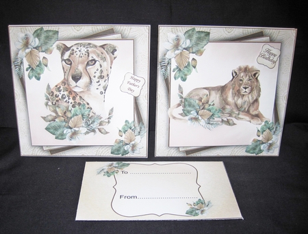 Safari Animals Bumper Kit #1   by Carolyn Norris