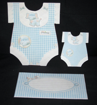 Stuffed With Love Baby Vest Shaped Bumper Kit #1   by Carolyn Norris