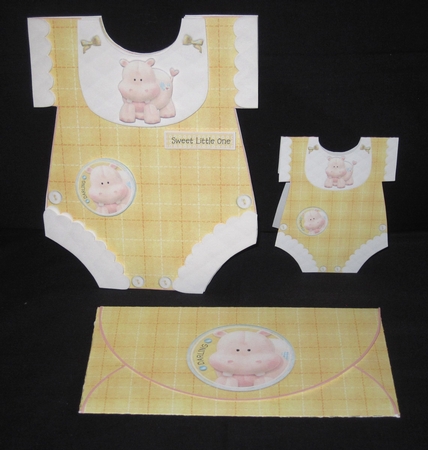 Stuffed With Love Baby Vest Shaped Bumper Kit #1   by Carolyn Norris