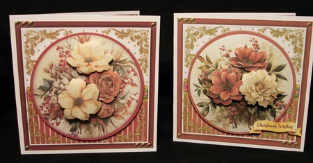 8x8 Mini Kit, Gorgeous Festive Flowers by Carolyn Norris