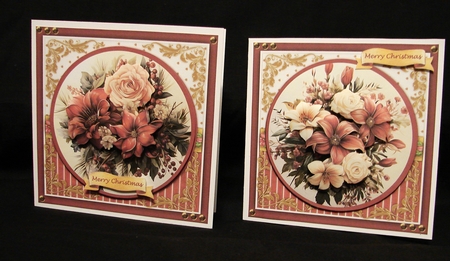 8x8 Mini Kit, Gorgeous Festive Flowers by Carolyn Norris