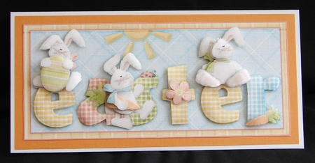 Easter Bunnies by Carolyn Norris