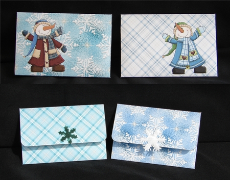 Two Gift Card / Money Envelopes #2 by Carolyn Norris