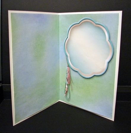 Treasures of the Sea - Petal Pyramid Card Insert by Carolyn Norris