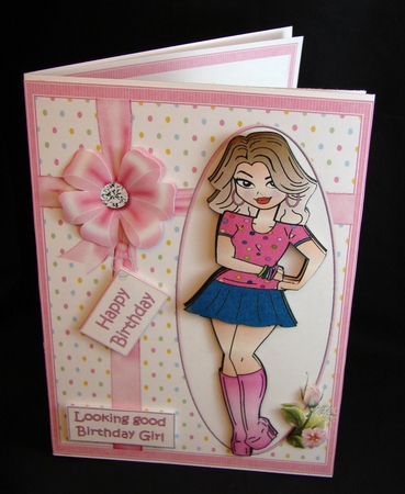 Teen Diva looking good version 1  by Carolyn Norris