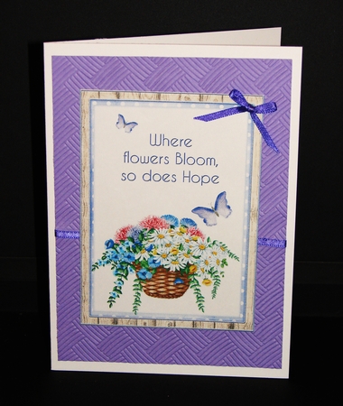 2 Floral Card Fronts 3 by Carolyn Norris