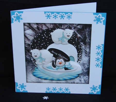 Snow Globe Winterfun Mini Kit by Carolyn Norris