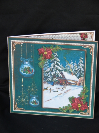 Christmas Vintage Scene 8 by Carolyn Norris