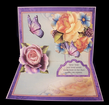 Pop-up Spring Roses by Carolyn Norris