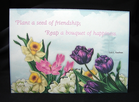 A4 Spring  is Coming... by Carolyn Norris