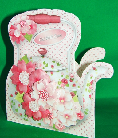 Pretty Posies - Kettle Card Mini Kit by Carolyn Norris