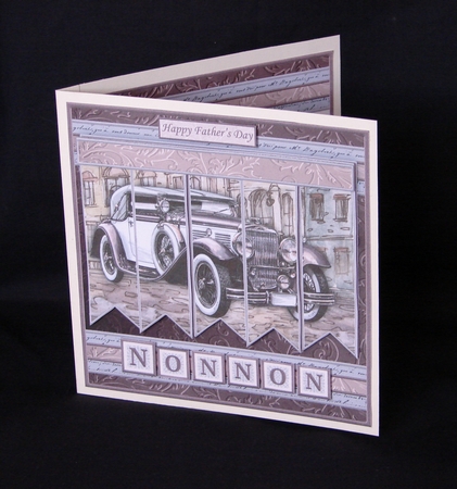 CLASSIC CAR 7.5 Alphabet and Age Quick Card Kit Create Any Name by Carolyn Norris