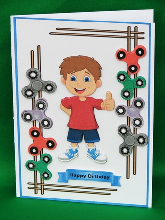 Fidget Spinner Boys by Carolyn Norris