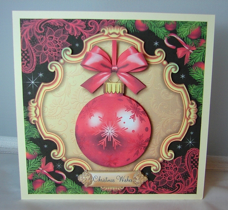 The Red Christmas Bauble by Carolyn Norris
