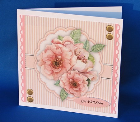 Beautiful Pink Roses by Carolyn Norris