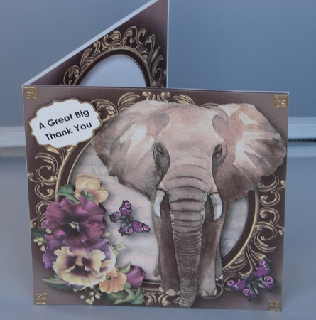 The Majestic Elephant - Watercolour Wonder by Carolyn Norris