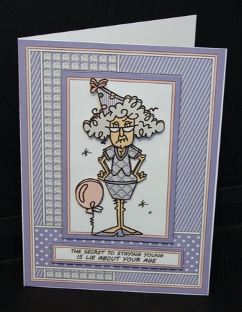 Stella - The secret to staying young  (Purple/Pink) by Carolyn Norris