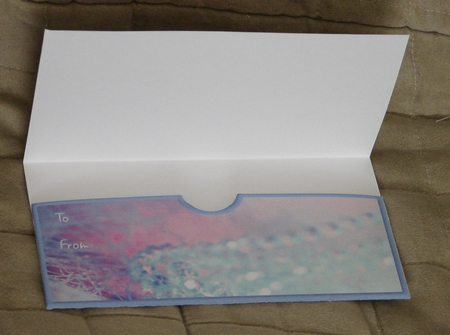 Floral Easter Money/Voucher Wallet/Pocket/Envelope by Carolyn Norris