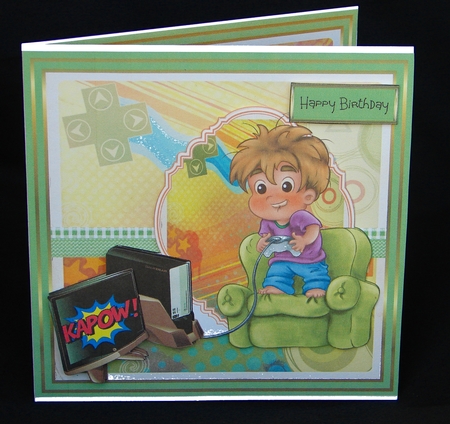 Game boy by Carolyn Norris
