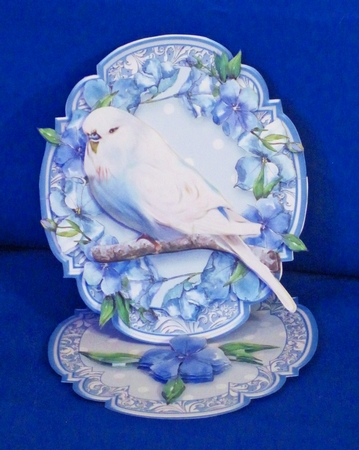 Feathered Friends Shaped Easel  Kit-1 by Carolyn Norris
