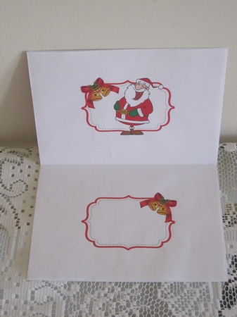 Honest Santa Ive been good insert by Carolyn Norris
