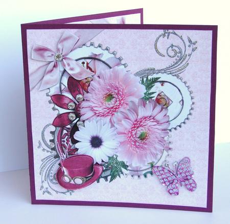 8x8 Feminine Steampunk Cluster by Carolyn Norris