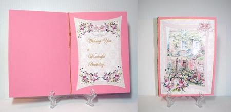 Roses Cottage & Insert by Carolyn Norris