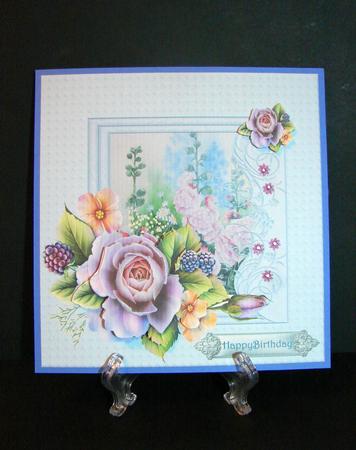 Romantic Garden and English Roses by Carolyn Norris