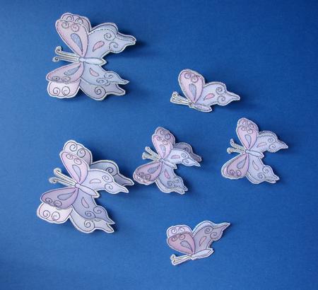 Butterfly Decoupage Designs by Carolyn Norris