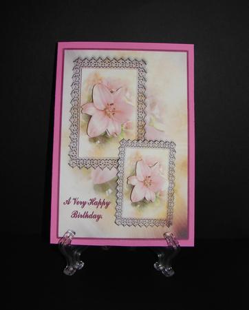 Birthday Lily by Carolyn Norris