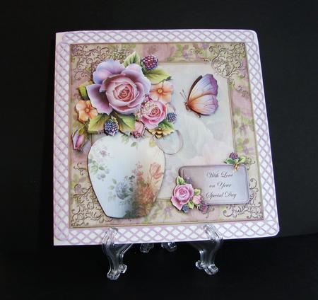 Butterfly & Blooms 8x8 Mini Kit by Carolyn Norris